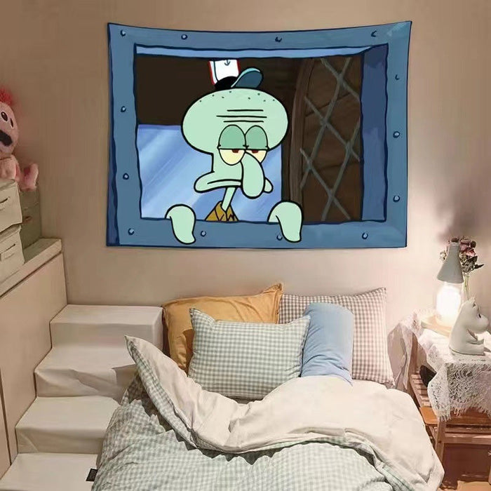 Cartoon Wall Tapestry