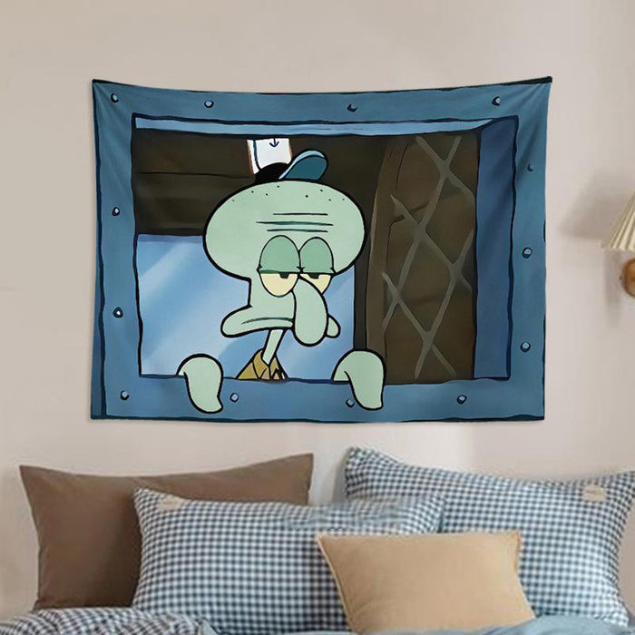 Cartoon Wall Tapestry