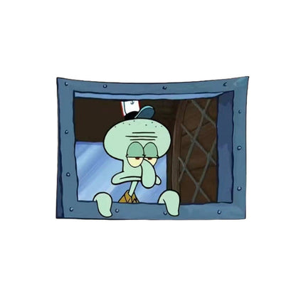 Squidward / 100*70cm / 39.4*27.6in