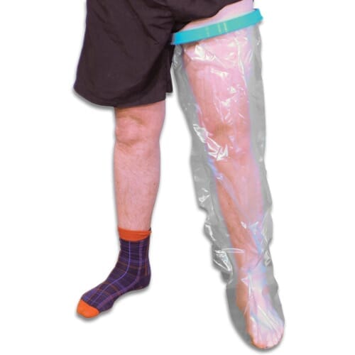 Image of Cast and Bandage Protector on a plain background.
