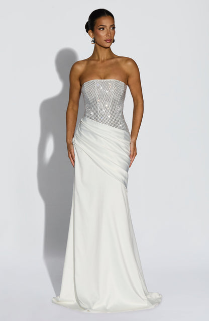 Celestia Maxi Dress - Ivory