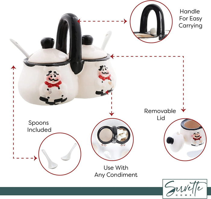 Chef Condiment Holder