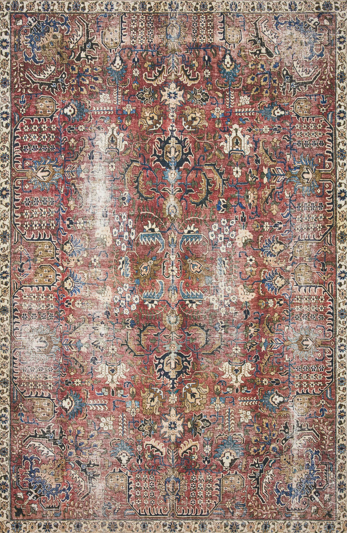 The Rug Corner Chris Loves Julia x Loloi Chris Loves Julia - Jules Merlot / Multi Area Rug