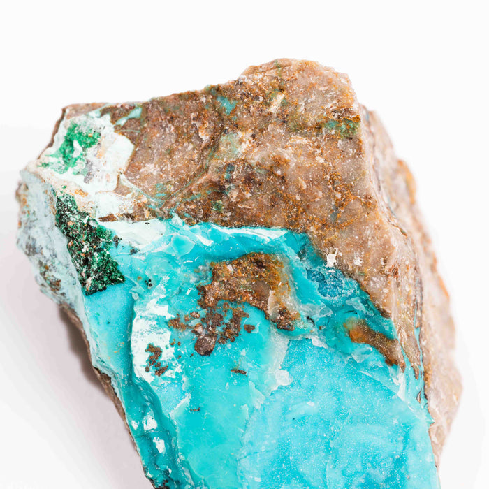 Chrysocolla w/ Malachite - Rough