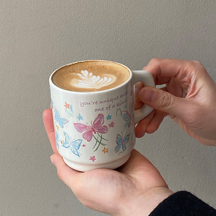 Colorful butterfly Ceramic Mug