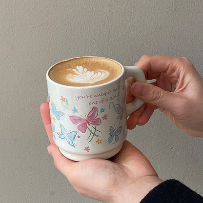 Colorful butterfly Ceramic Mug