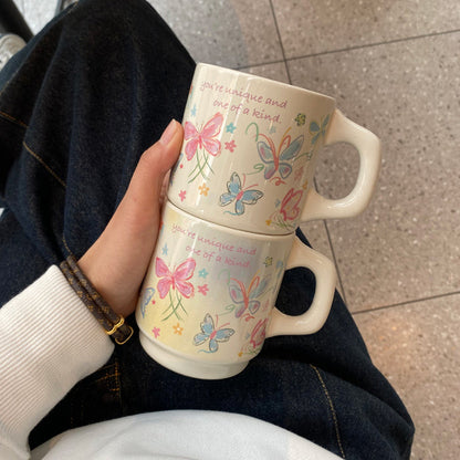 Colorful butterfly Ceramic Mug
