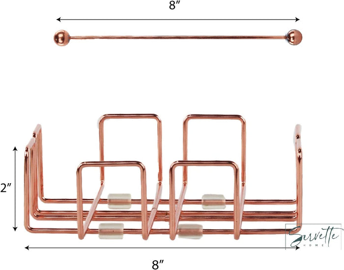 Copper Finished Napkin Holder