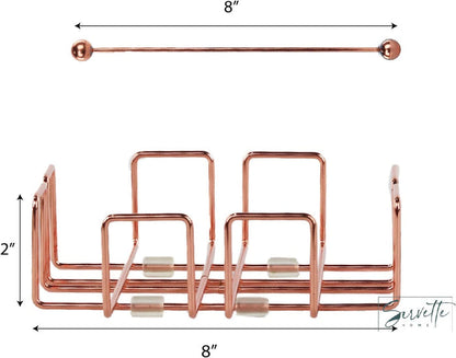 Copper Finished Napkin Holder