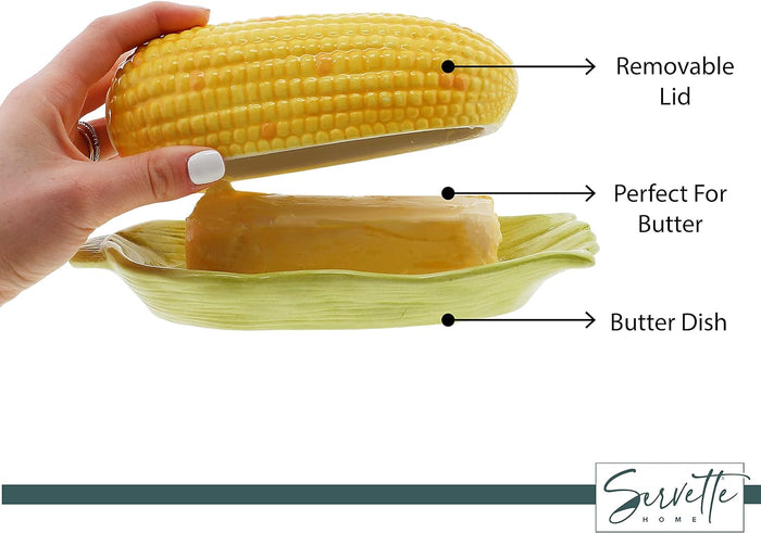 Corn on The Cob Butter Dish