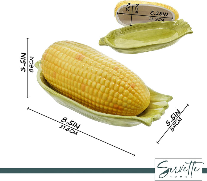 Corn on The Cob Butter Dish