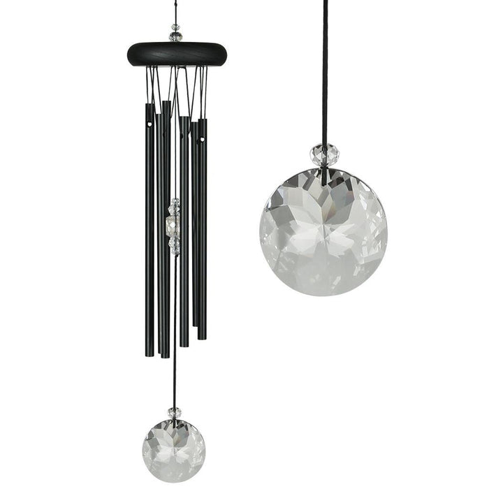 Crystal Meditation Chime - Black