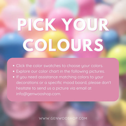 Custom Assembled Balloon Garland - Ottawa Local Pickup / Delivery