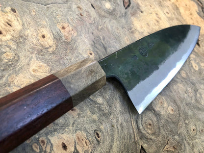 Custom Kyohei Iron clad Aogami Kurouchi Funayuki 165mm - Rosewood