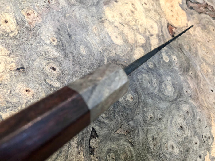 Custom Kyohei Iron clad Aogami Kurouchi Funayuki 165mm - Rosewood
