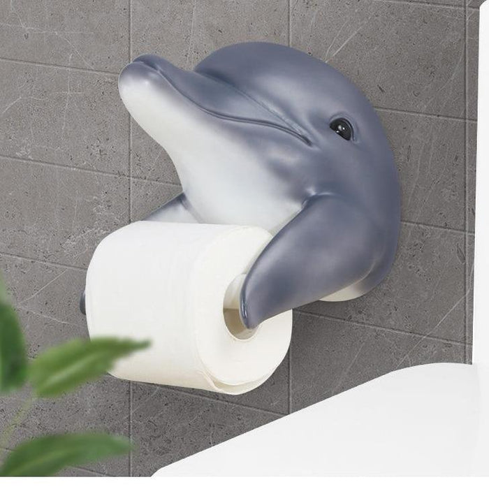 Gadget Gerbil Dolphin Toilet Paper Holder