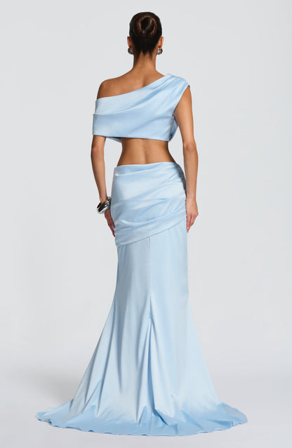 Edwina Top - Glacier Blue