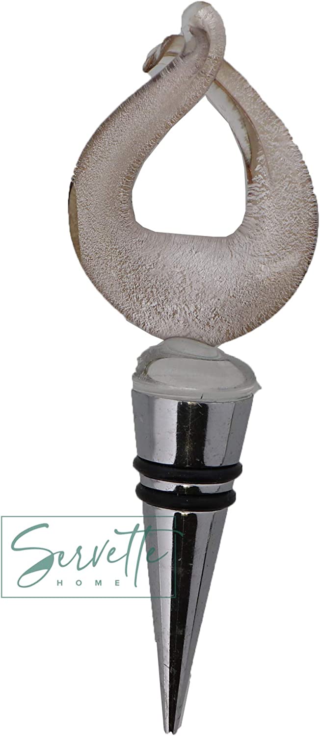 Elegant Glass Bottle Stopper