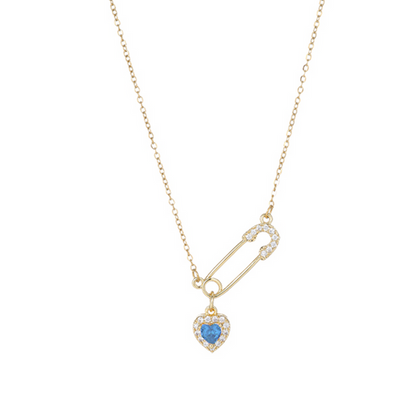 gold / blue