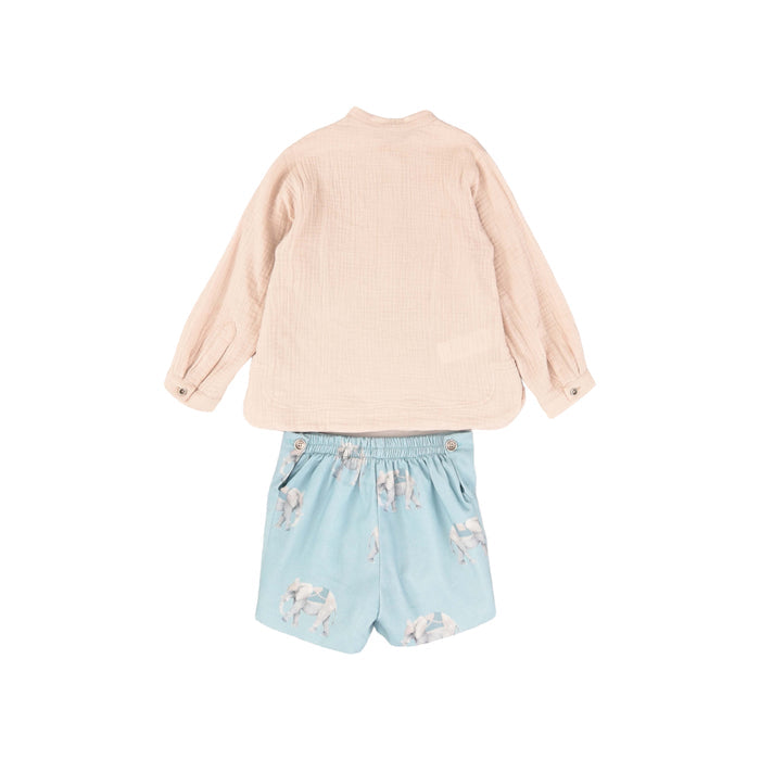 Elephant Boy 2-Piece Shorts set