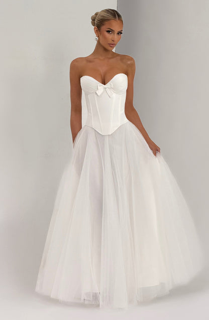 Ethel Maxi Skirt - Ivory