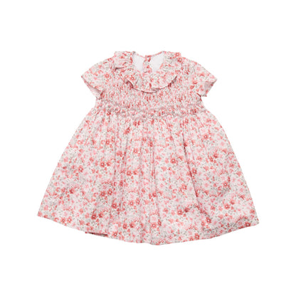 Felicia Handsmocked Floral Dress