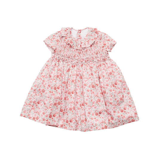 Felicia Handsmocked Floral Dress