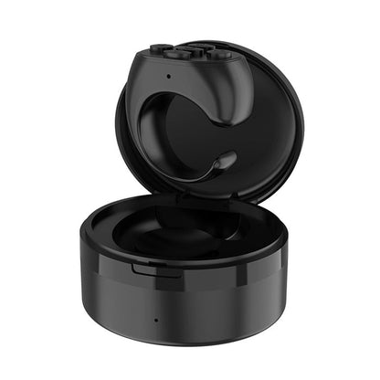 Black / Charge with a charging case