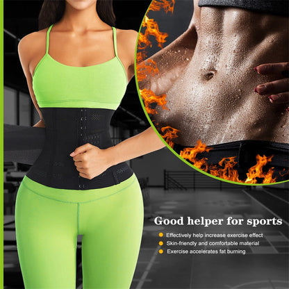 Full Body Belly Girdle Waist Trainer Light Control Tummy Wrap Shaper