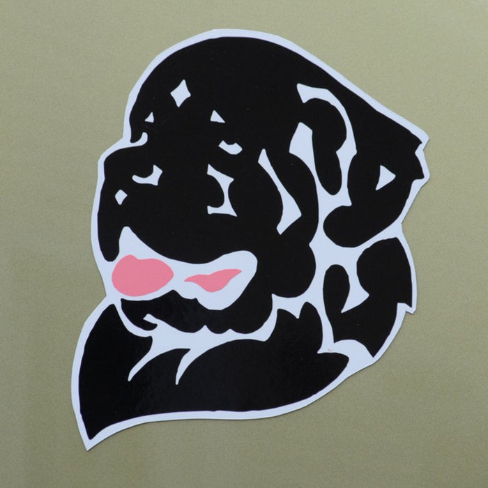 Full Color Newf Head Decal