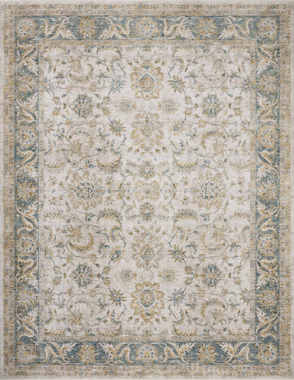 The Rug Corner Loloi Gaia Natural / Ocean