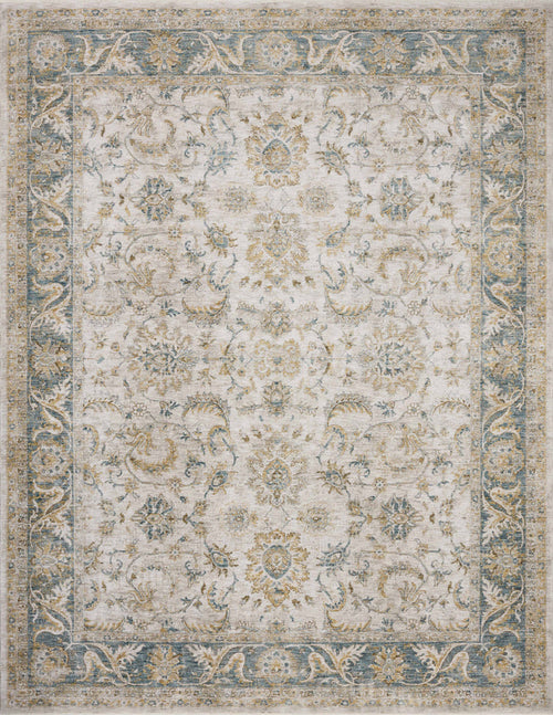 The Rug Corner Loloi Gaia Natural / Ocean