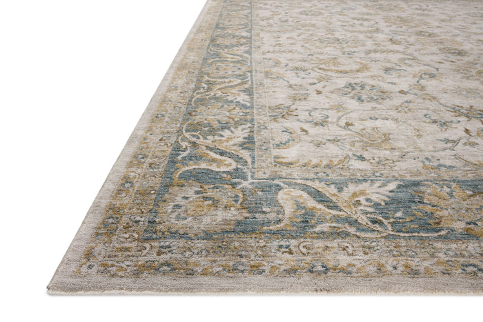 The Rug Corner Loloi Gaia Natural / Ocean