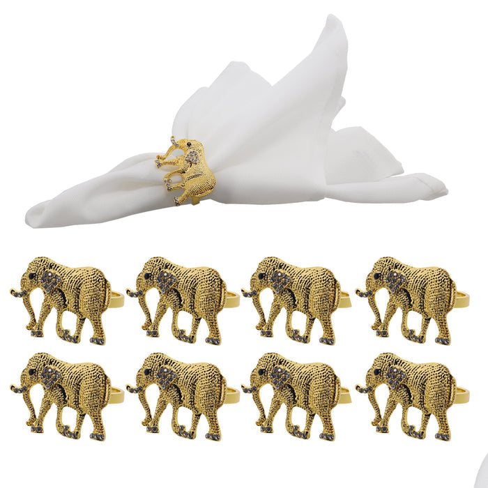 gold napkin rings