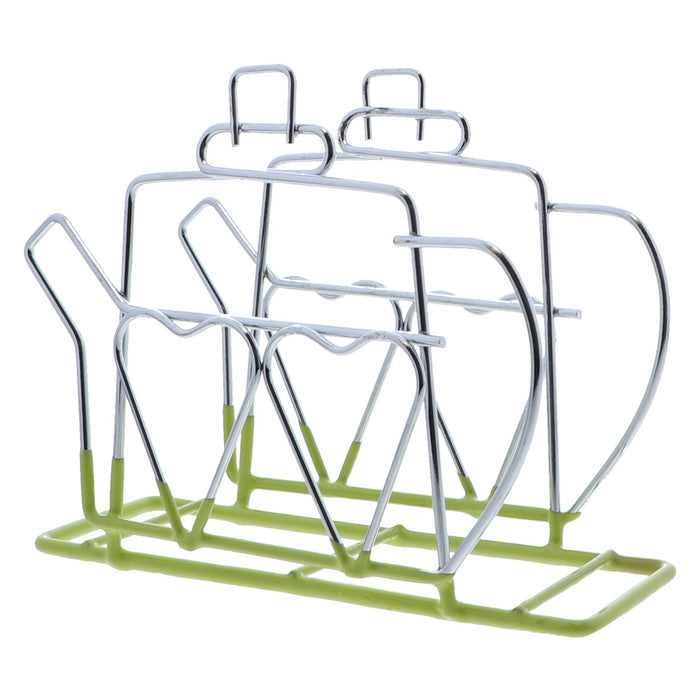green napkin holder