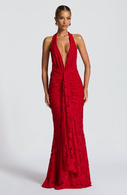 Guinevere Maxi Dress - Red