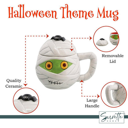 halloween theme mug