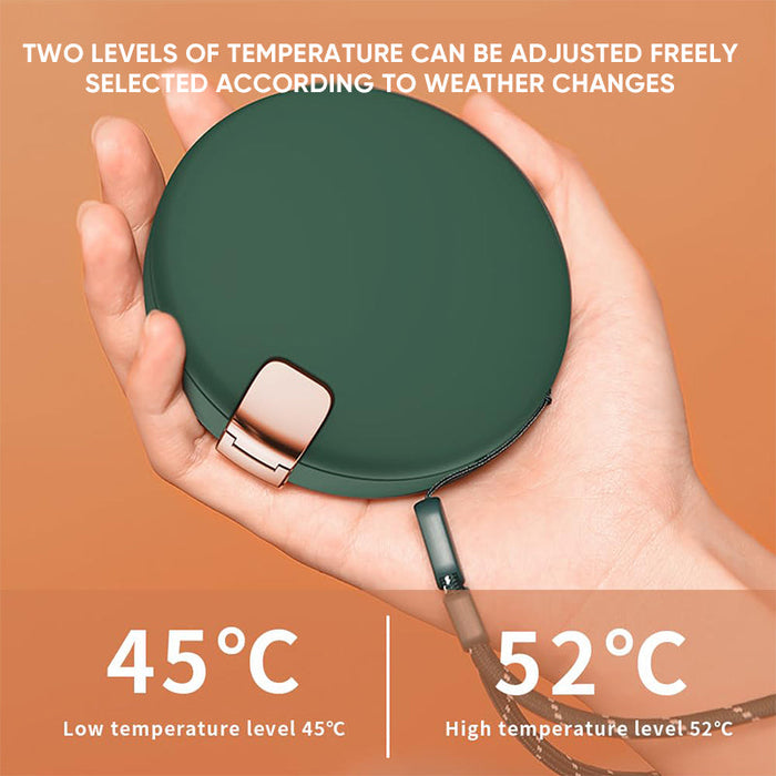 Hand Warmer Makeup Mirror