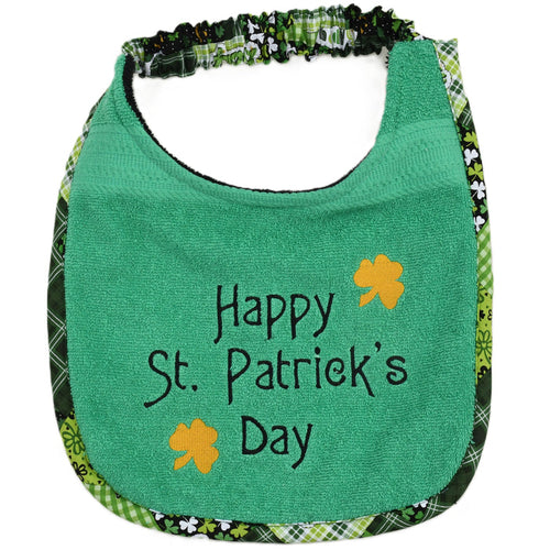 Happy St. Patrick's Day, Drool Bib