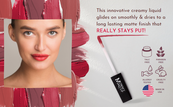 Harlow Stay Put Matte Lip Cream | Stunning Kiss-Proof Lipstick - RFE Marketing Ventures