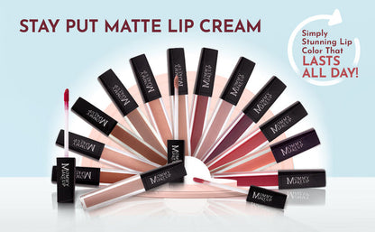 Harlow Stay Put Matte Lip Cream | Stunning Kiss-Proof Lipstick - RFE Marketing Ventures