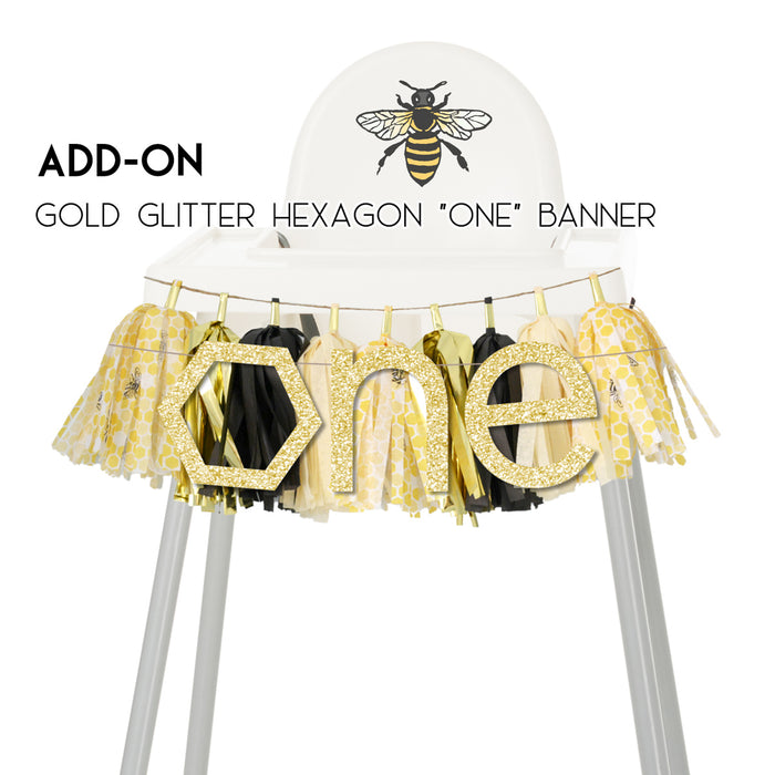 Honey Bees High Chair Garland