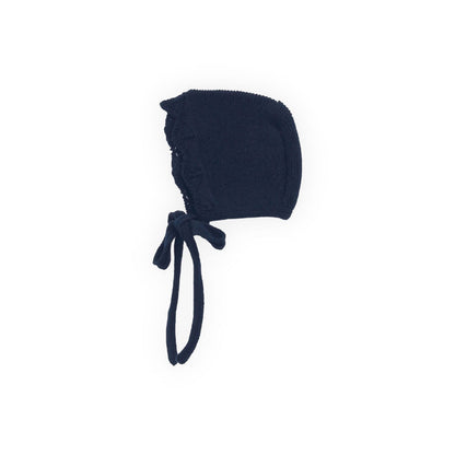 Ignacio Navy Blue Knitted Bonnet