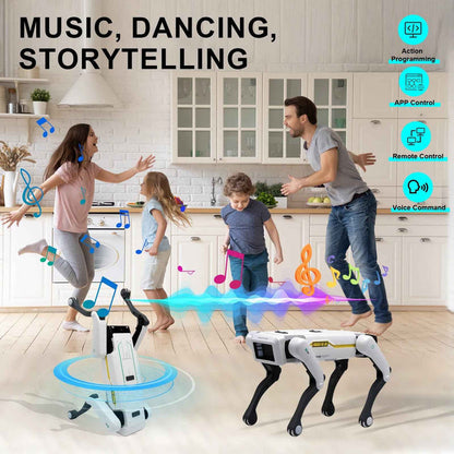 Interactive AI Robot Dog Toy for Engaging Playtime - RFE Marketing Ventures