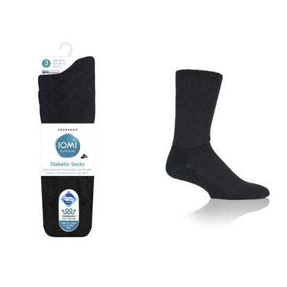 Image of IOMI Footnurse Diabetic Socks on a plain background.
