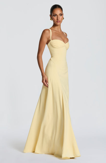 Irie Maxi Dress - Lemon