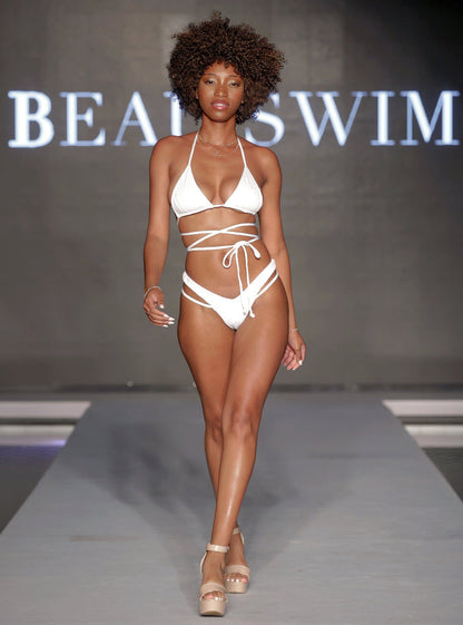 Ivana Bikini Bottoms - White - RFE Marketing Ventures