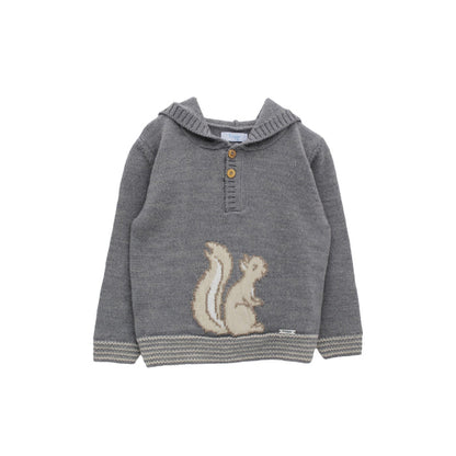 Jamie Grey Squirrel Sweater/Hoodie