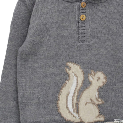 Jamie Grey Squirrel Sweater/Hoodie
