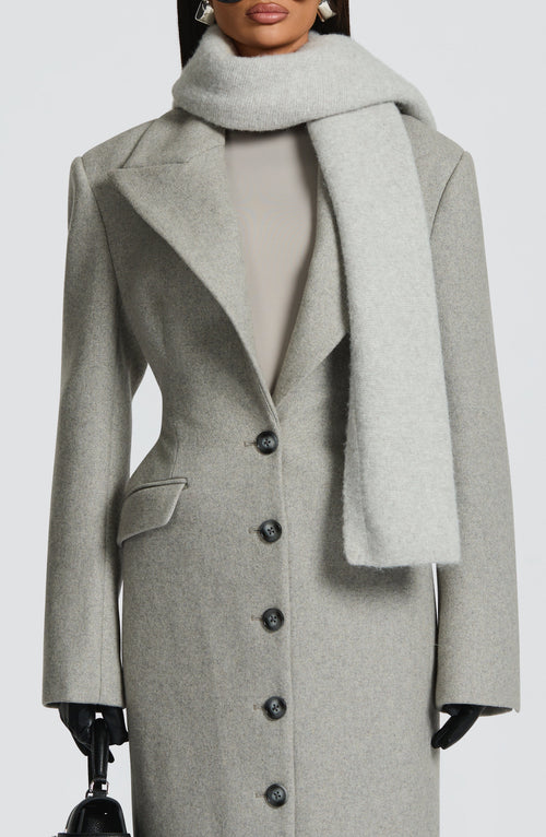 Jeanie Scarf - Light Grey